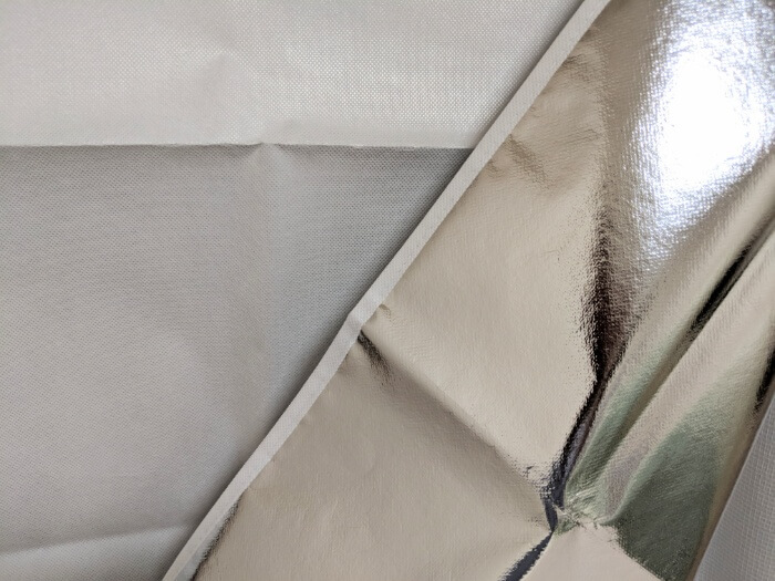 エコスクリーンの表裏面接写